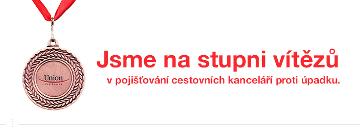 Jsme na stupni vitezu v pojistovani cestovnich kancelari proti upadku Jsme na stupni vitezu v pojistovani proti upadku