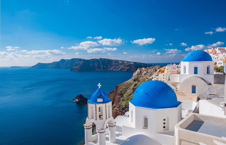 Ostrov Santorini Ostrov Santorini