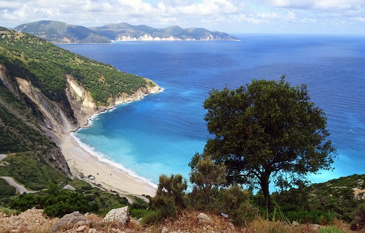 Ostrov Kefalonia Ostrov Kefalonia